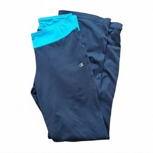 Champion Black And Blue yoga pants